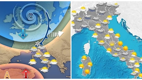 Meteo, arriva l'inverno: gelo e neve (anche a quote collinari) sull'Italia. Fine settimana da brividi, le previsioni