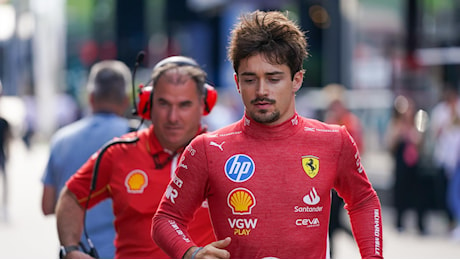 La Ferrari fa i conti coi freni bollenti durante la Sprint Race, Leclerc: Dobbiamo cambiare qualcosa