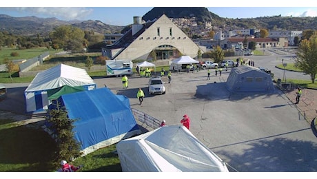 Campi Flegrei, a Castel di Sangro prove generali per l’accoglienza