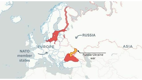 La Russia attaccherà l'Europa? E dove? I possibili scenari, dal corridoio baltico a Moldavia e fattore Bielorussia