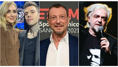 Amadeus: «Chiara Ferragni e Fedez? Lui a Sanremo ha sbagliato». Poi parla di Morgan: «Con me ha chiuso»