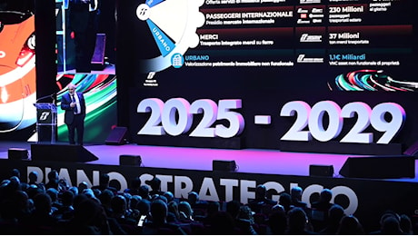 Fs, piano strategico da 100 miliardi per il 2025-2029