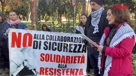 Roma, presidio pro-Pal: ANP complice genocidio di Israele