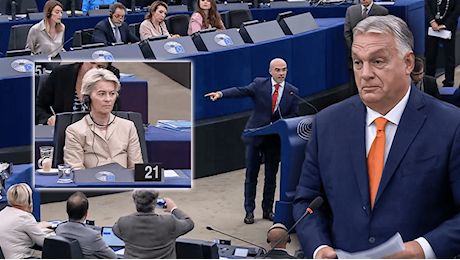 Jorge Buxadé tuona in Europarlamento ▷ Von der Leyen insulta Orban e se ne va: vergognatevi tutti!