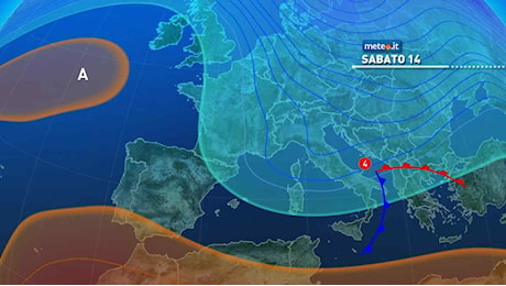 Meteo, 14-15 dicembre con piogge residue poi fase stabile e mite