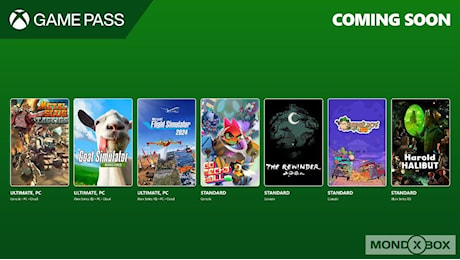 Xbox Game Pass: arrivano FS 2024, Metal Slug Tactics, Goat Simulator Remastered e altri