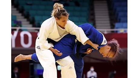 Odette Giuffrida in semifinale nel torneo di judo 52 kg