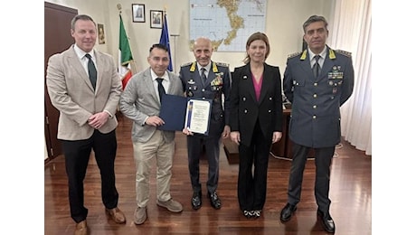 Visita del Console Generale degli Stati Uniti al Comando Regionale della Guardia di Finanza a Catanzaro