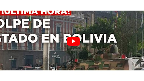 Carrarmati nel palazzo del governo in Bolivia: fallito il golpe. In manette il generale Zuniga (video)