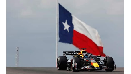 F1, Verstappen davanti a tutti: 3 mesi e 22 giorni dopo è in pole nella Sprint di Austin