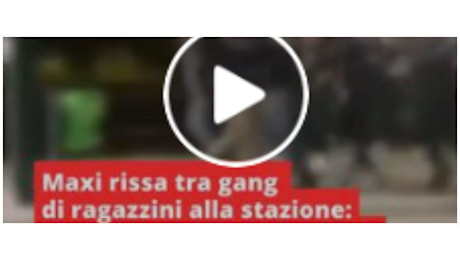 Sabato di terrore a Pordenone: scontri tra gang di minori stranieri alla stazione (video)