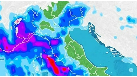 Bombe d'acqua, nubifragi e aria fredda: perturbazioni da mercoledì fino al weekend. Le previsioni