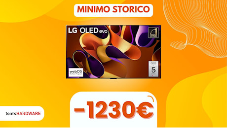 Non è un errore: questa Smart TV LG OLED da 55 è in SCONTO DI 1230€!