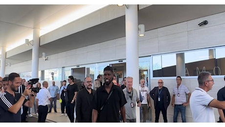 Roma, Kevin Danso è arrivato in città I FOTO