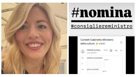 Boccia pubblica mail dal ministero su “nomina a consigliere, biglietti aerei” e un AUDIO, Sangiuliano da Meloni per 2 ore: “Ribadite mie verità”