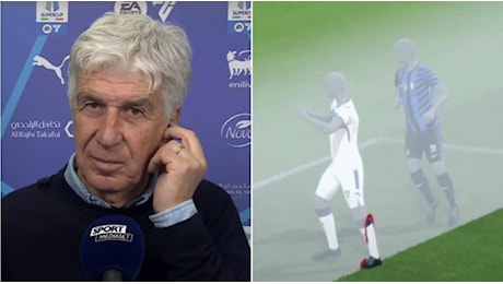 Gasperini distrugge gli arbitri di Inter-Atalanta in Supercoppa: Abbiamo esportato un brutto VAR