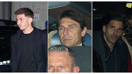 Cena SSC Napoli: l’arrivo di Conte e gli azzurri, Ngonge si prende la scena | VIDEO CN24