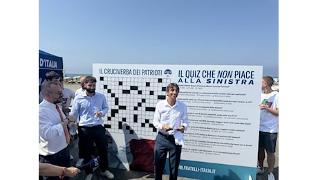 Stiamo cambiando l'Italia. Al via il tour nelle spiagge di Fratelli d'Italia