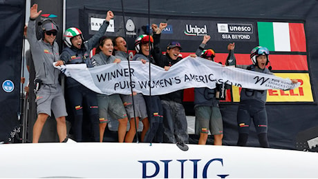 Luna Rossa vince l’America’s Cup donne: battute le inglesi in finale