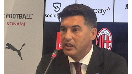 Conferenza stampa Fonseca: «Vi svelo tutta la formazione di domani, c’è fiducia dopo l’Udinese. Pavlovic? Ecco dove deve migliorare. Da Leao mi aspetto…»