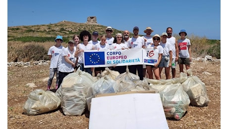 Volontari da tutta Europa per la pulizia dell’Isola delle Femmine
