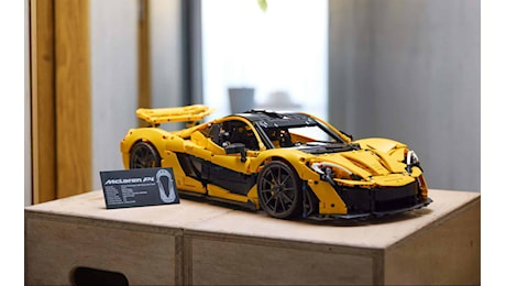 Lego Technic McLaren P1, capolavoro a mattoncini