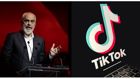 Albania, Edi Rama annuncia blocco di TikTok nel Paese per un anno