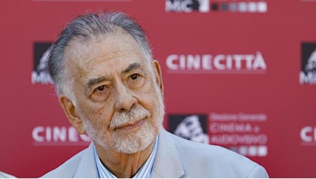 Roma, Cinecittà intitola una strada a Francis Ford Coppola. Il regista: «Si avvera un sogno, ma non chiamatemi maestro»