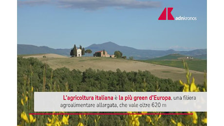 L’agricoltura italiana è la più green d’Europa