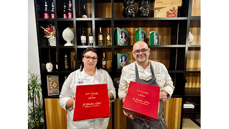 “Rosso di Sicilia”: nasce il panettone salato firmato da Carlotta Andreacchio e Lillo Freni