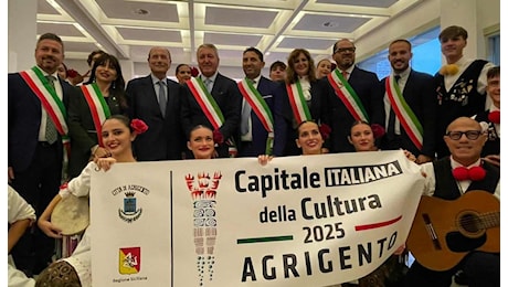 Delegazione di Agrigento Capitale della cultura 2025 alla cerimonia in onore di San Francesco d’Assisi