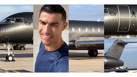 Cristiano Ronaldo, il nuovo jet extralusso è incredibile: perché e quanto costa