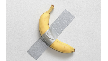 Vi ricordate la banana di Maurizio Cattelan? Ora andrà in asta da Sotheby’s