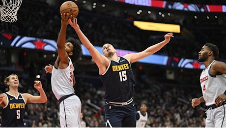 Jokic fenomeno, Denver no: 56 punti del serbo non bastano, clamoroso ko con Washington