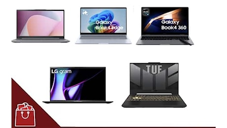 Black Friday 2024, 10 notebook e pc in offerta da Amazon ad Unieuro. FOTO