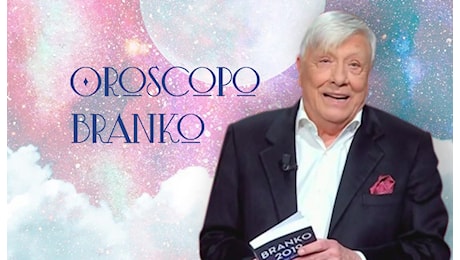 Oroscopo: la Classifica di Branko dal 14 al 20 Aprile 2025