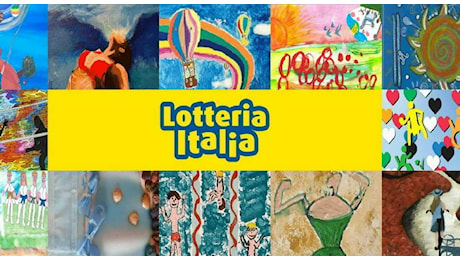 Lotteria Italia, tutti i biglietti vincenti e i premi di prima, seconda e terza categoria in diretta