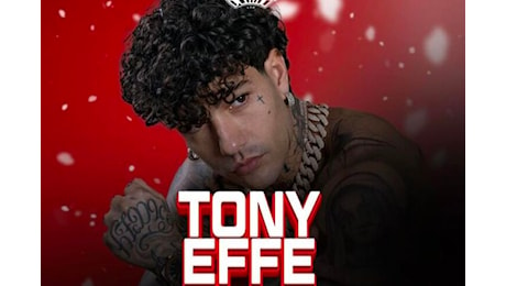 Tony Effe atteso stasera all'Aquila per un dj set