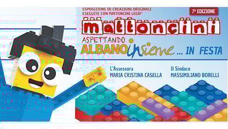 Albano Laziale, al via la VII Edizione del Festival dei Mattoncini