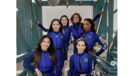 Il primo volo spaziale tutto al femminile: a bordo di Blue Origin anche Katy Perry e Lady Bezos