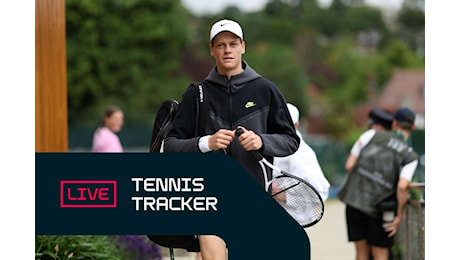 Tennis Tracker - Wimbledon: avanti Sinner, Sonego e Berrettini, fuori Arnaldi con Tiafoe