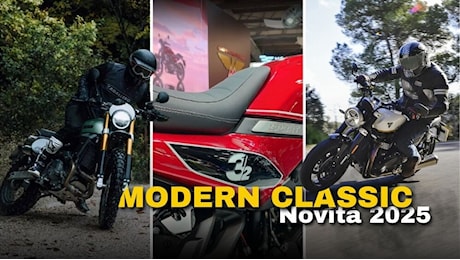 Moto Modern Classic, le novità del 2025: un raffinato sguardo al passato - News