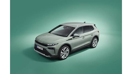 Skoda Elroq, svelato a Praga il suv compatto 100% elettrico. FOTO