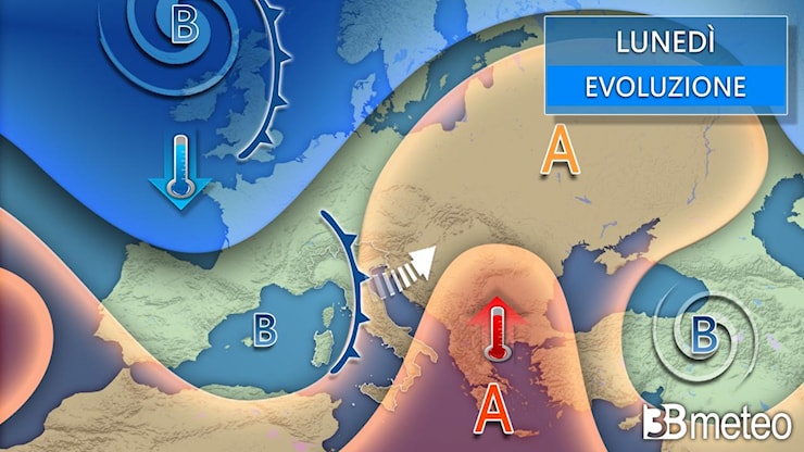 Meteo. Piogge e rovesci in intensificazione su molte regioni. Situazione ed evoluzione prossime ore - 3BMeteo Meteo. Piogge e rovesci in intensificazione su molte regioni. Situazione ed evoluzione prossime ore - 3BMeteo