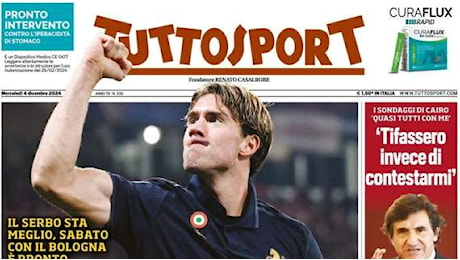 Tuttosport sulla Juve: Vlahovic c'è