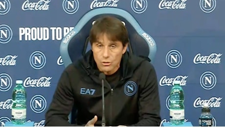 Conte fa i calcoli in conferenza: “19… 3×9 fa 27… 57… 63 punti. La matematica era il mio forte”