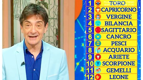 Classifica settimanale di Paolo Fox: oroscopo dal 21 al 27 ottobre 2024