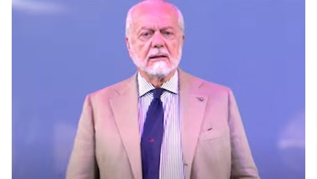 Gesto elegante di De Laurentiis a Pietrarsa durante la cena del Napoli