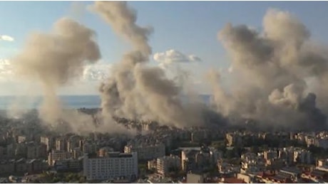 Beirut sotto attacco israeliano a poche ore da una possibile tregua