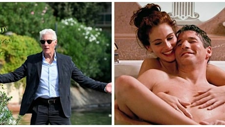 Richard Gere a Venezia svela i retroscena su Pretty Woman: «Io e Julia Roberts? Senza chimica. La scena al pianoforte fu improvvisata»